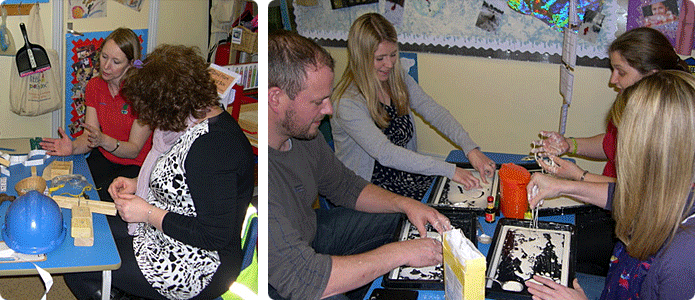 Pic 2013 parents evening eyfs Ringwood Day Nursery